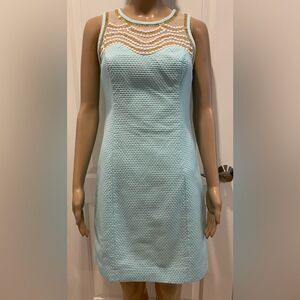 Lilly Pulitzer Tia Pool Blue Shift Dress size 2